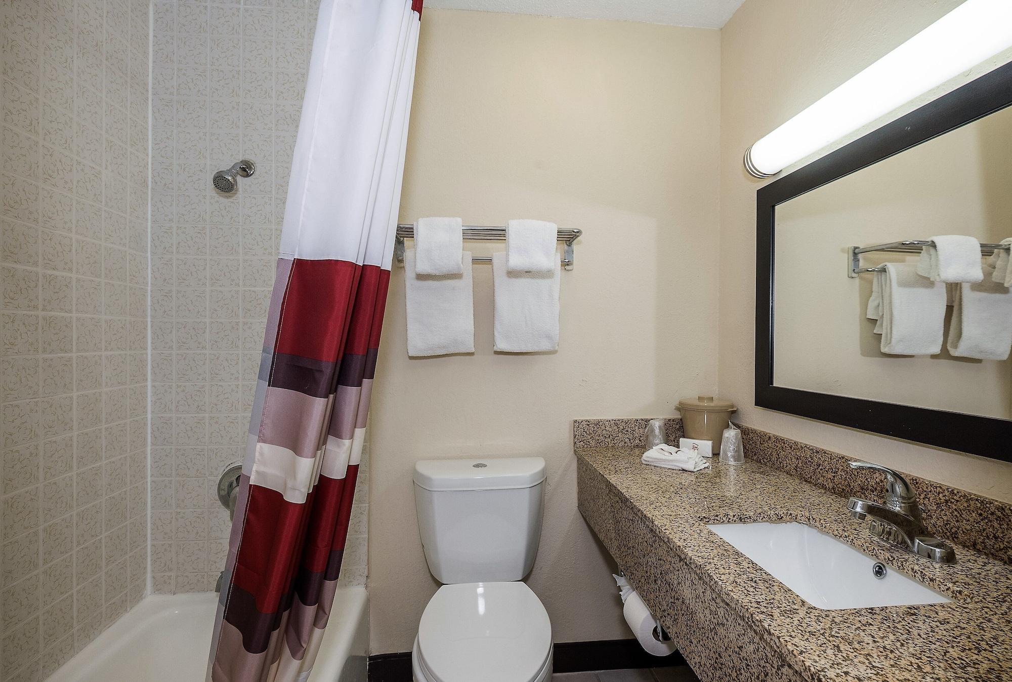 Red Roof Inn Dayton Huber Heights Exterior foto