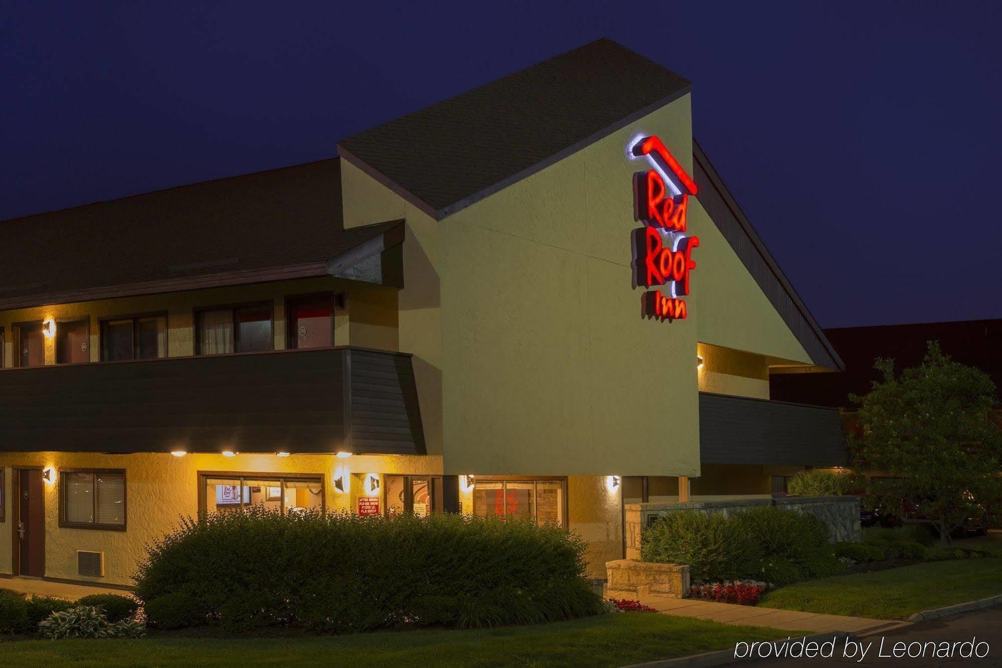 Red Roof Inn Dayton Huber Heights Exterior foto